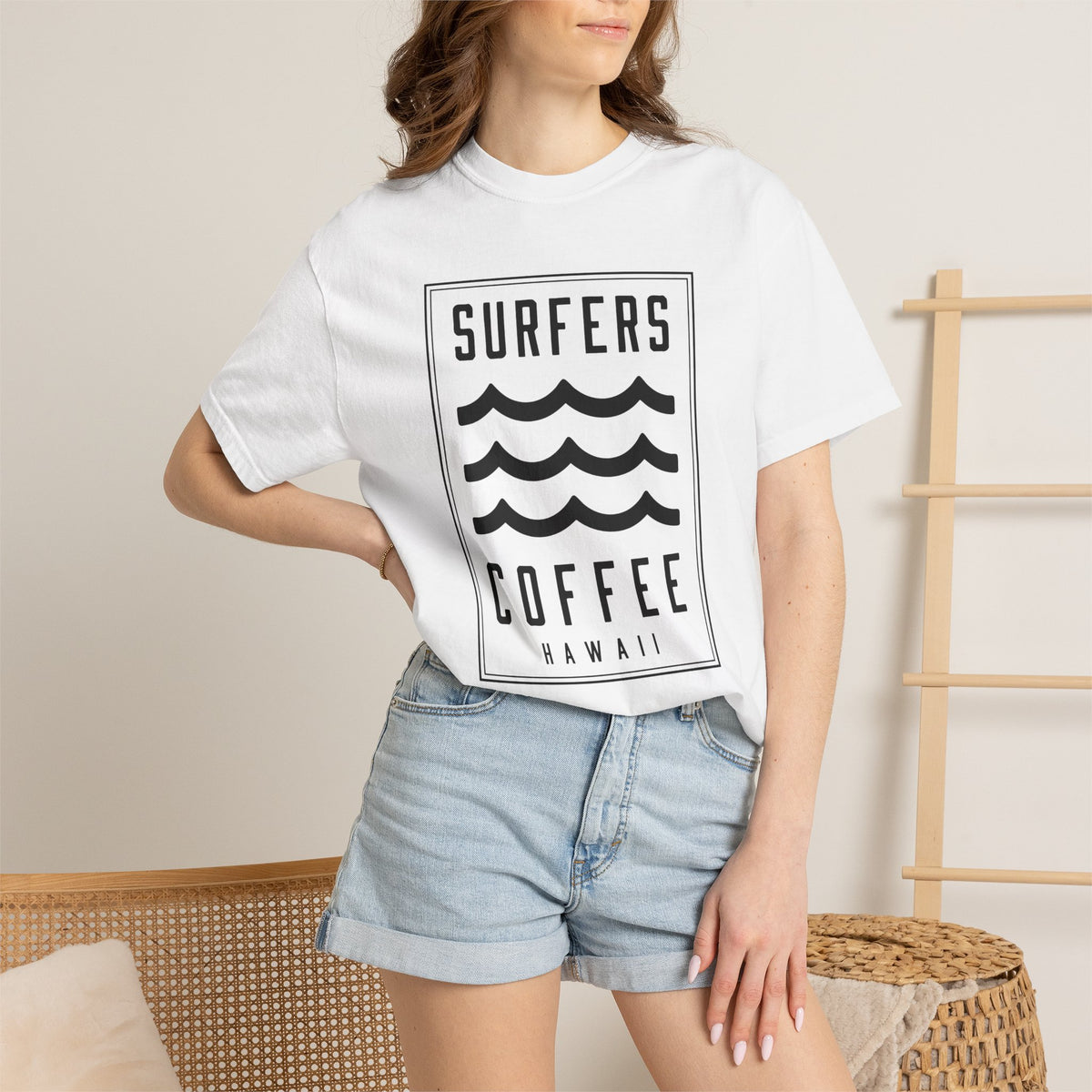 Surfers Coffee Classic Logo T-Shirt