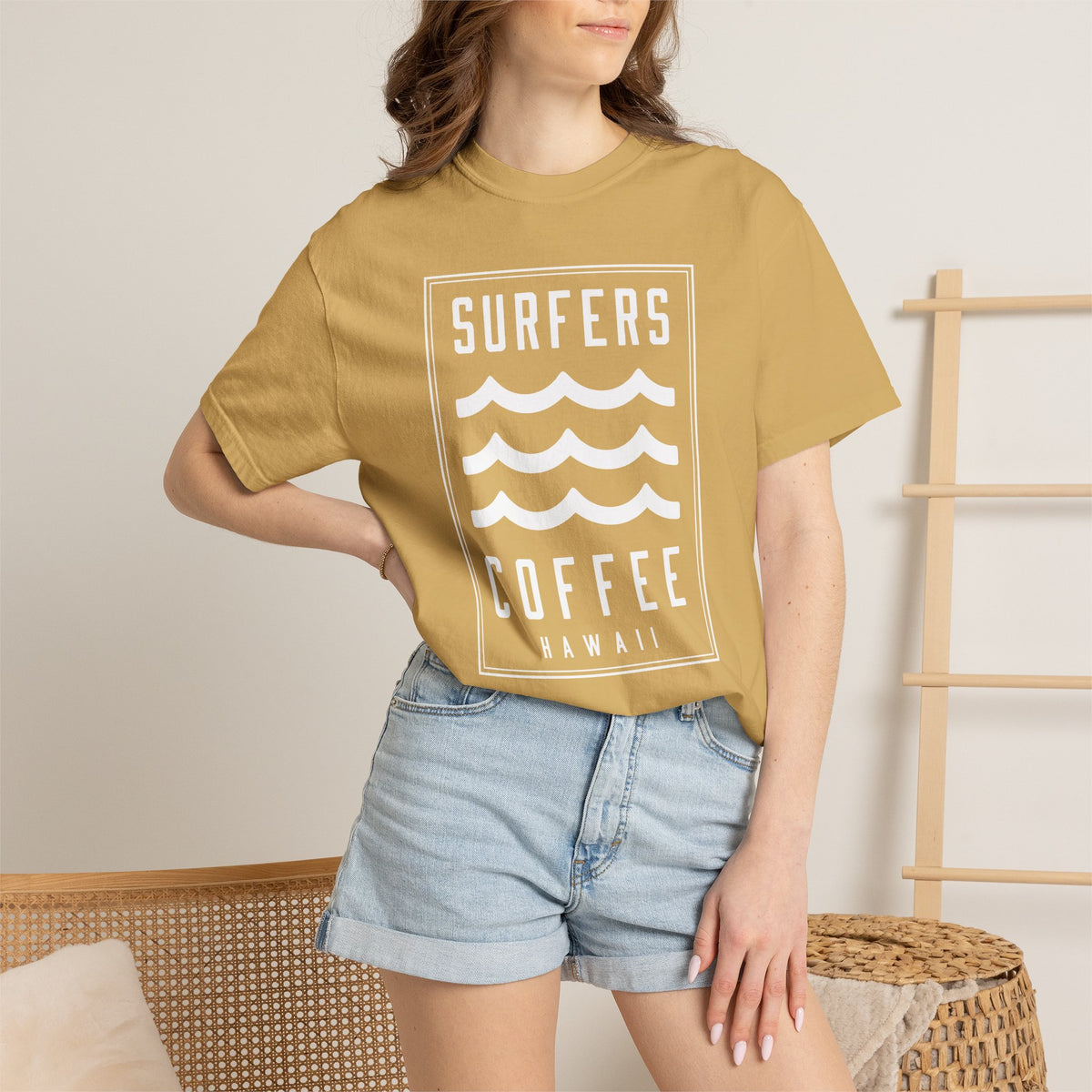 Surfers Coffee Classic Logo T-Shirt