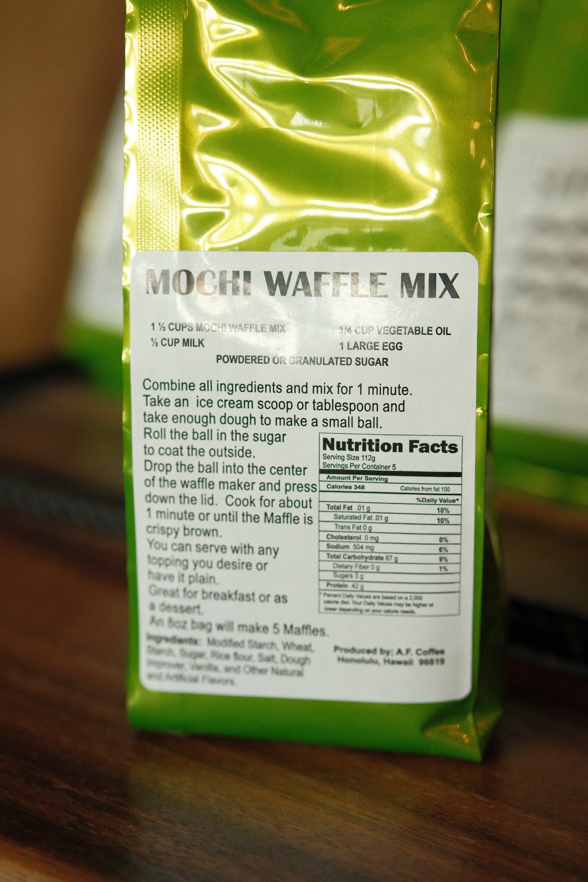Mochi Waffle Mix