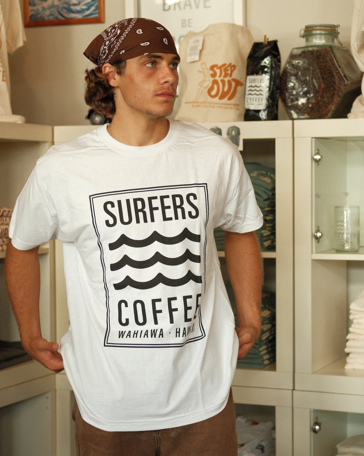 Surfers Coffee T-Shirt