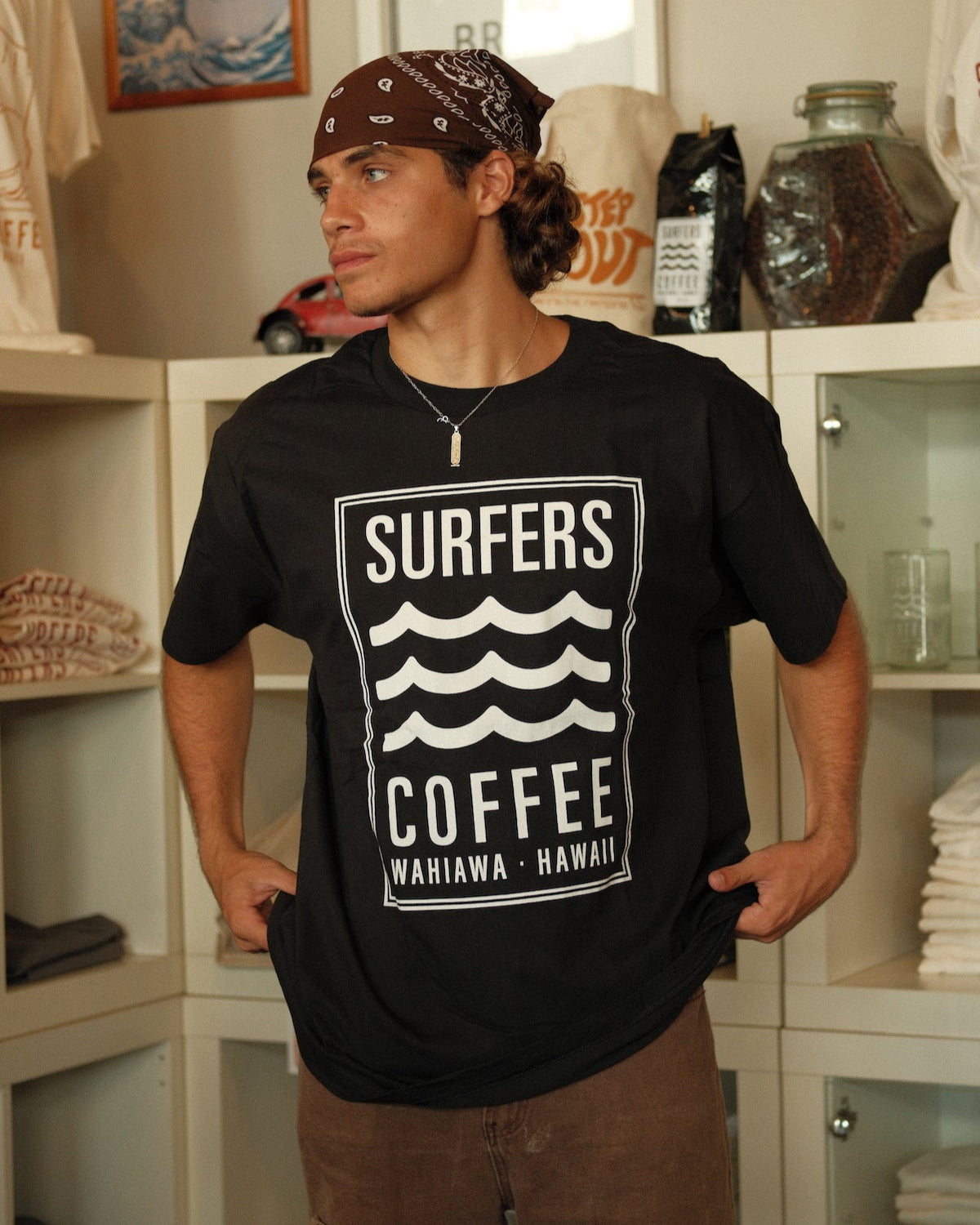Surfers Coffee T-Shirt