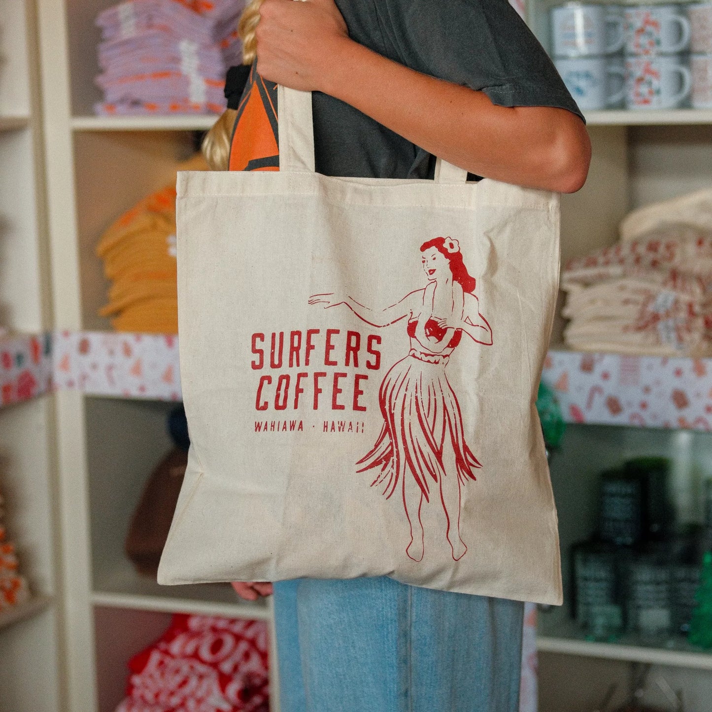 Hula Girl Tote
