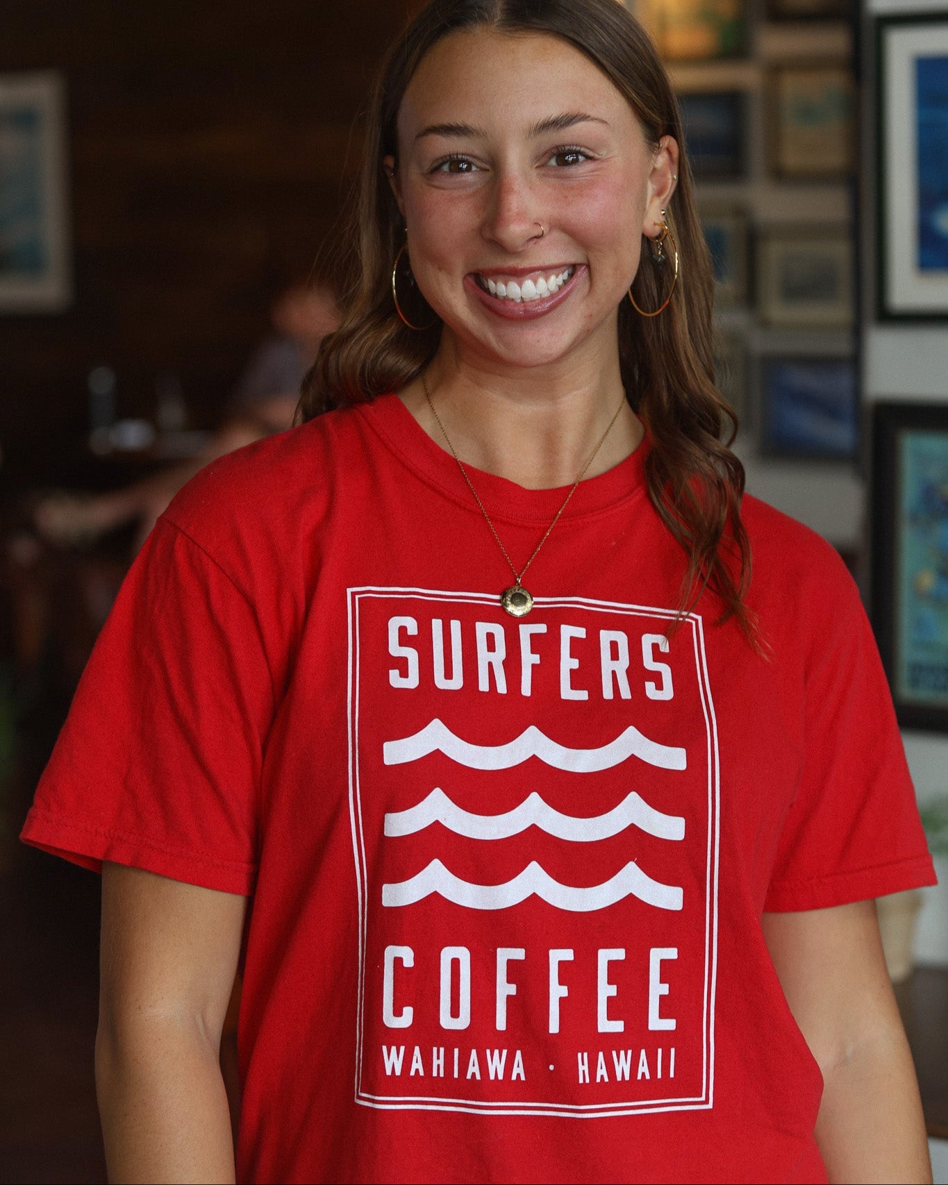 Surfers Coffee T-Shirt