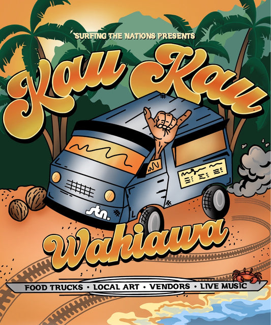 "Kau Kau Wahiawa" T-shirt