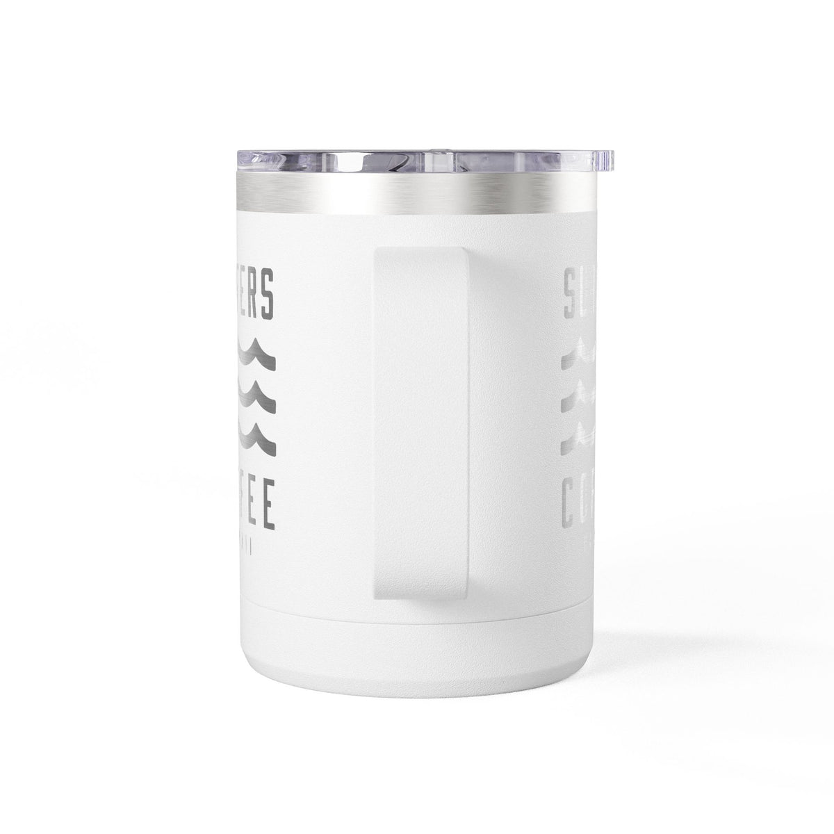Surfers Coffee Tumbler 15oz — Hawaiian Wave Insulated Travel Mug