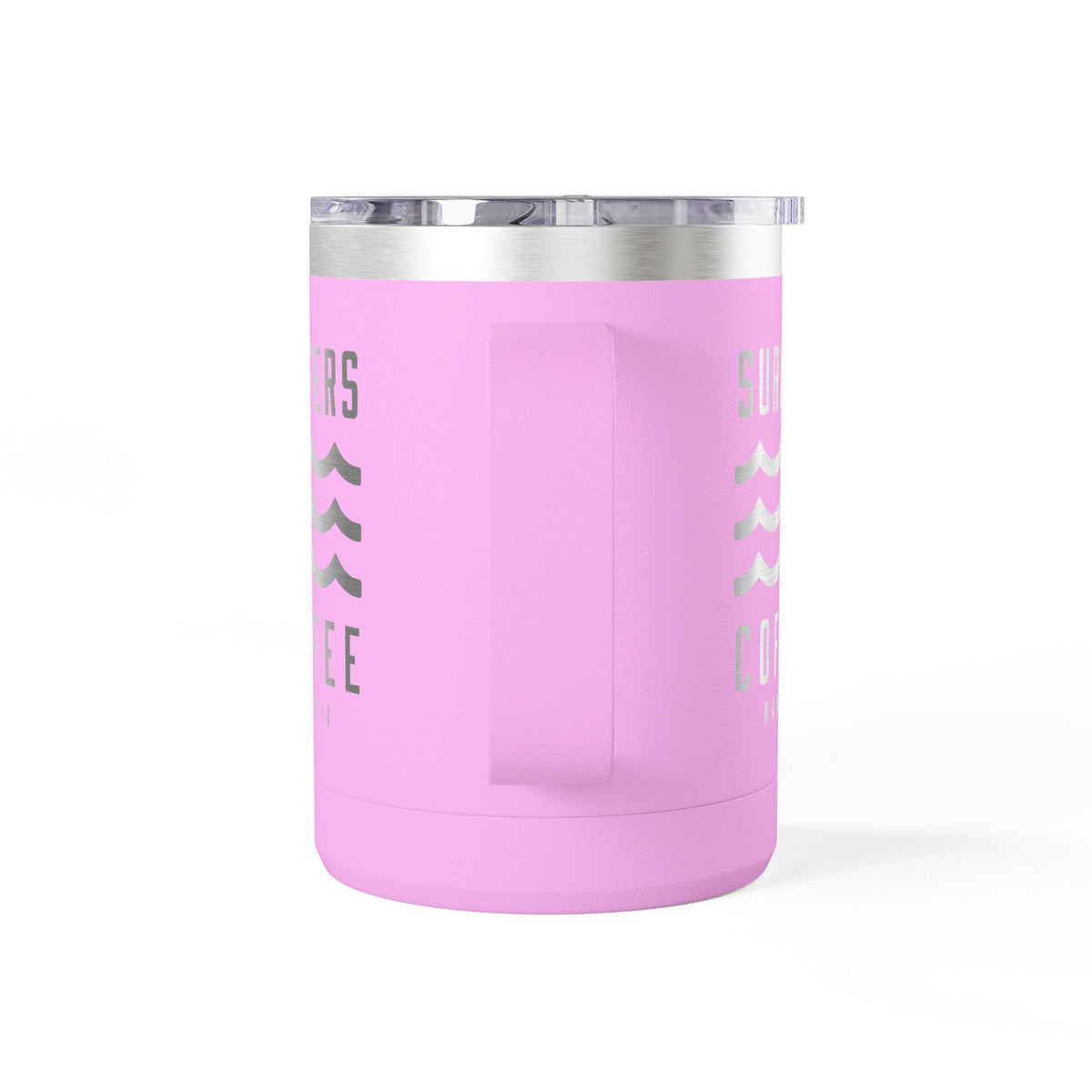 Surfers Coffee Tumbler 15oz — Hawaiian Wave Insulated Travel Mug