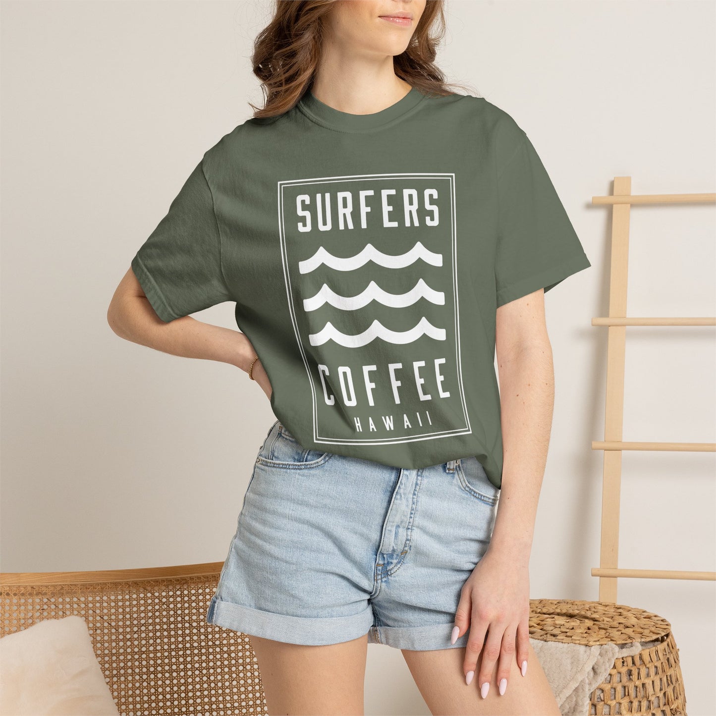 Surfers Coffee Classic Logo T-Shirt