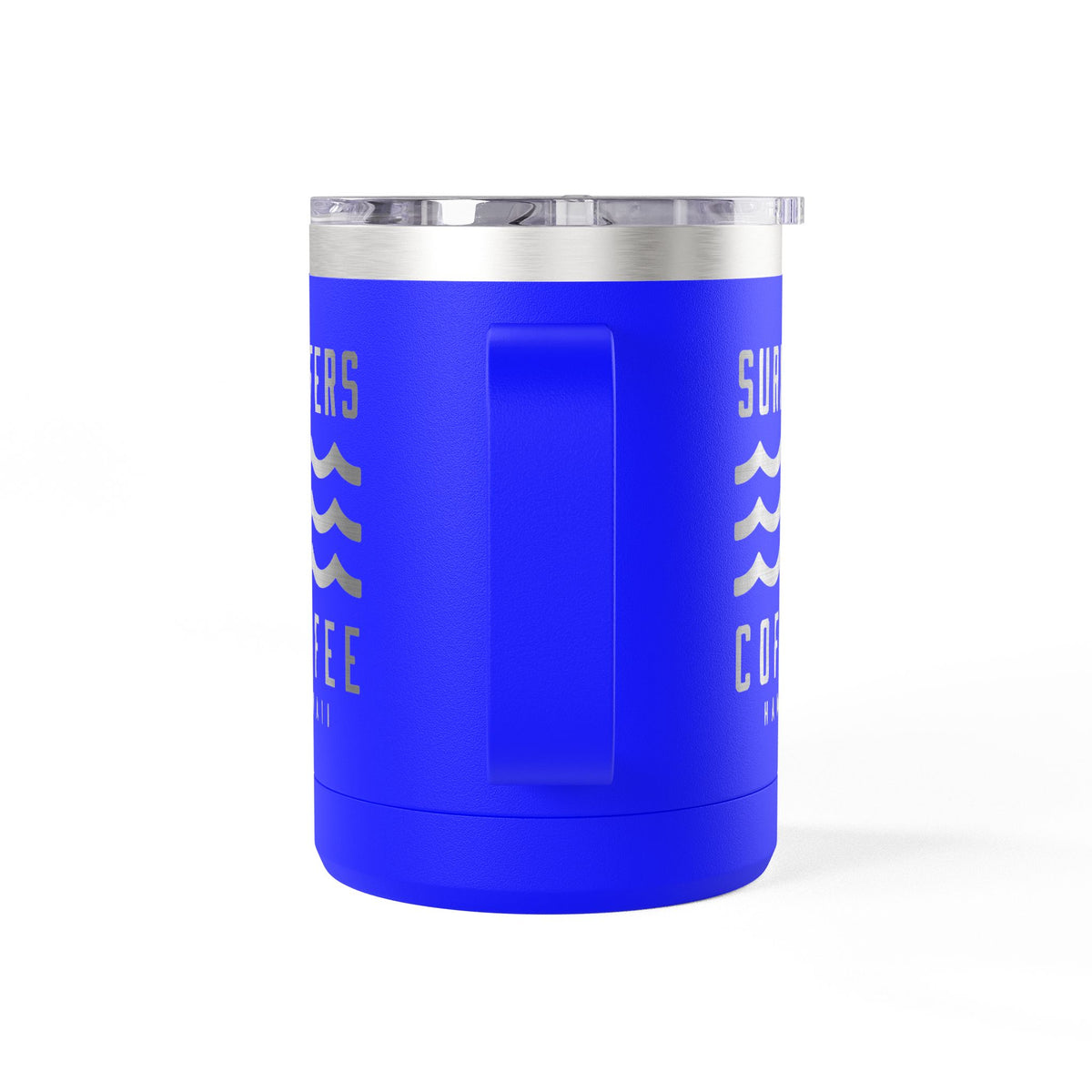 Surfers Coffee Tumbler 15oz — Hawaiian Wave Insulated Travel Mug