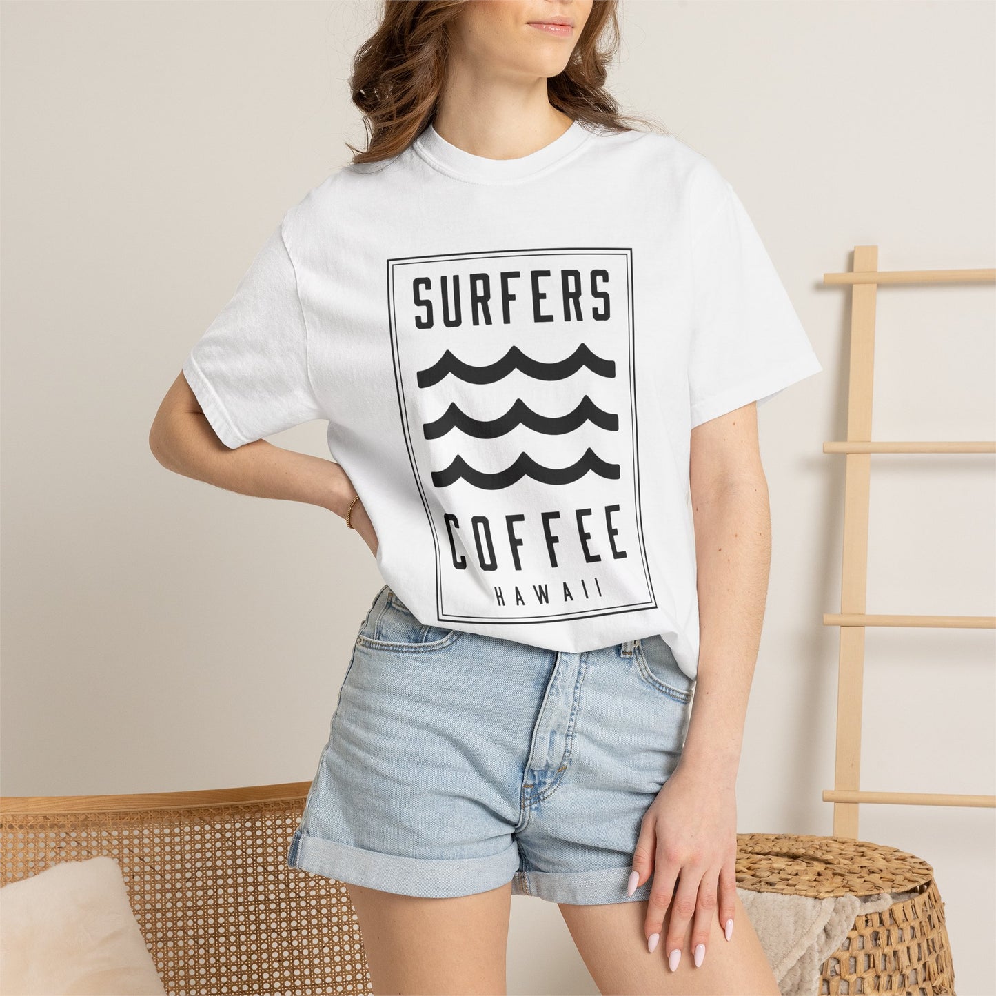 Surfers Coffee Classic Logo T-Shirt