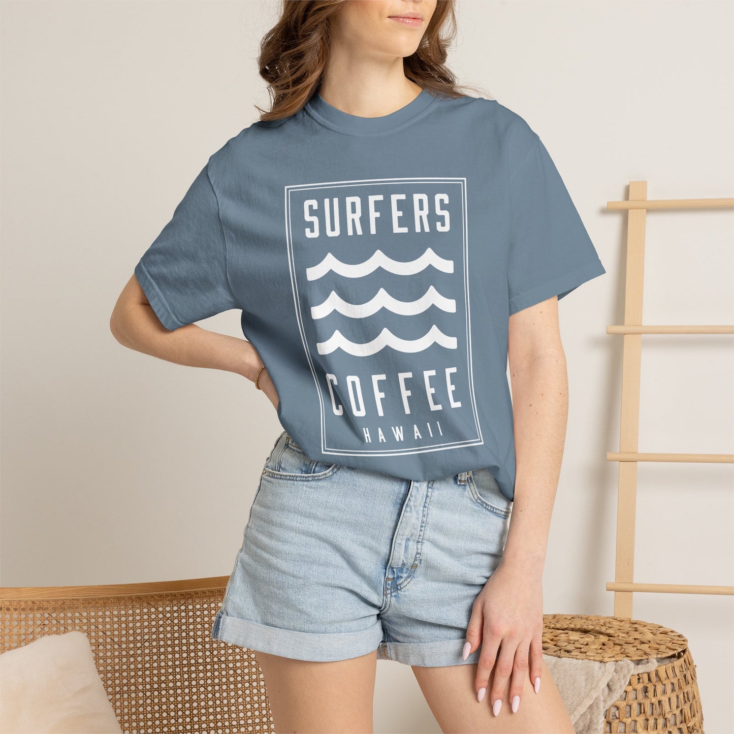Surfers Coffee Classic Logo T-Shirt
