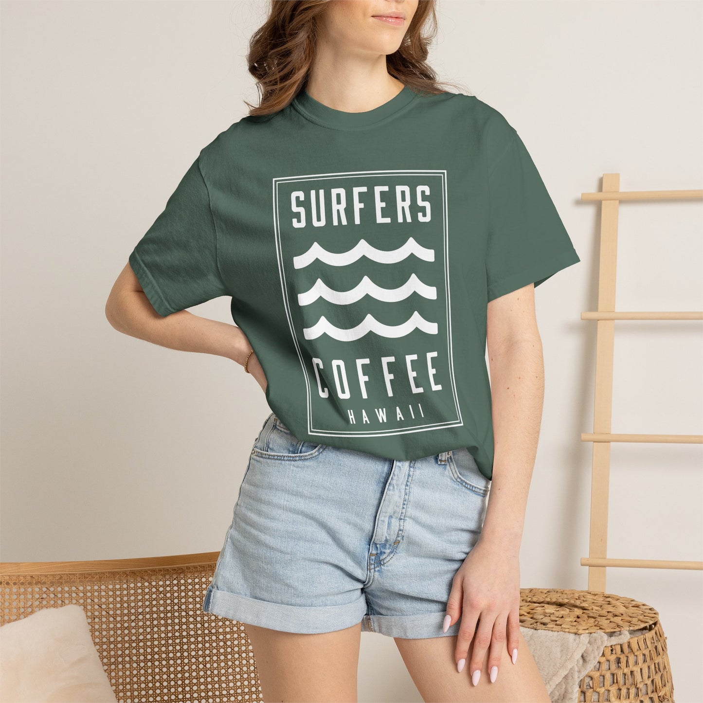 Surfers Coffee Classic Logo T-Shirt