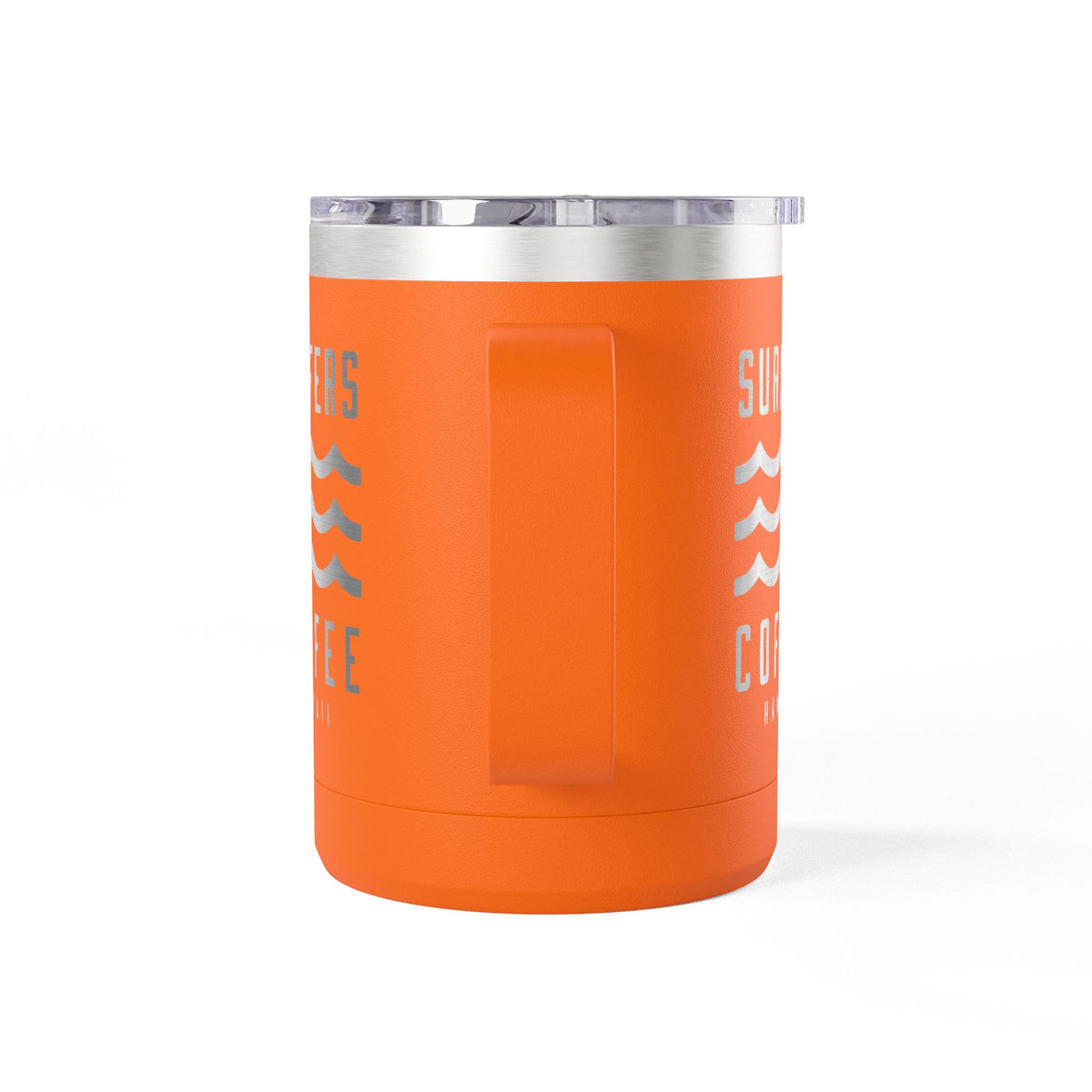Surfers Coffee Tumbler 15oz — Hawaiian Wave Insulated Travel Mug