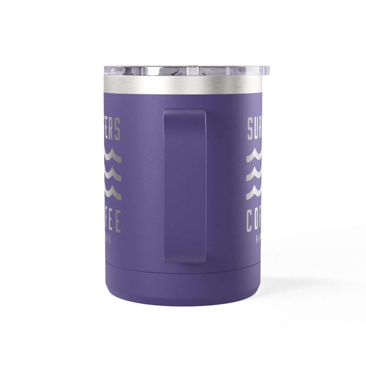 Surfers Coffee Tumbler 15oz — Hawaiian Wave Insulated Travel Mug
