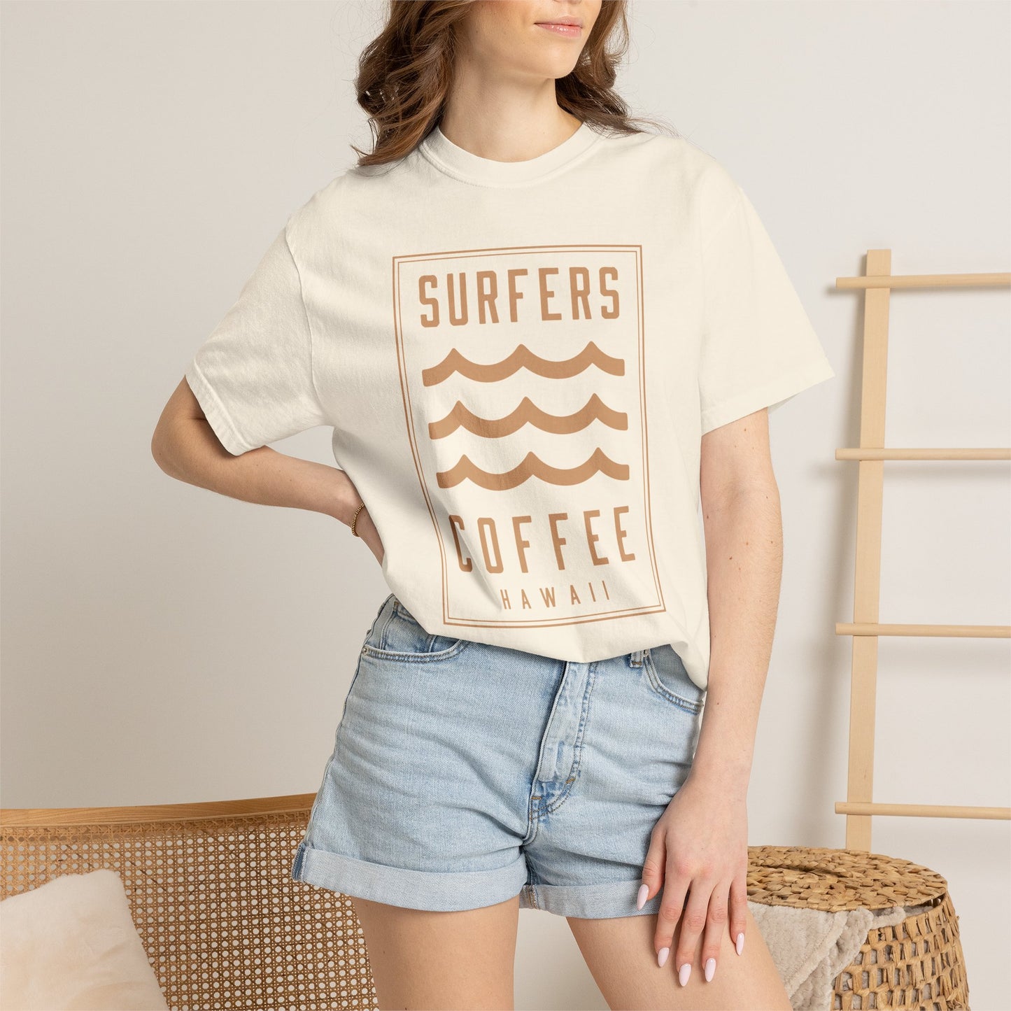 Surfers Coffee Classic Logo T-Shirt