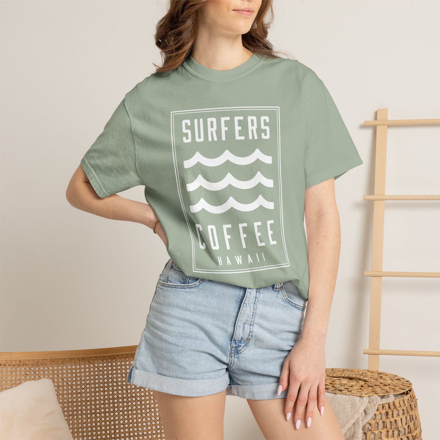 Surfers Coffee Classic Logo T-Shirt