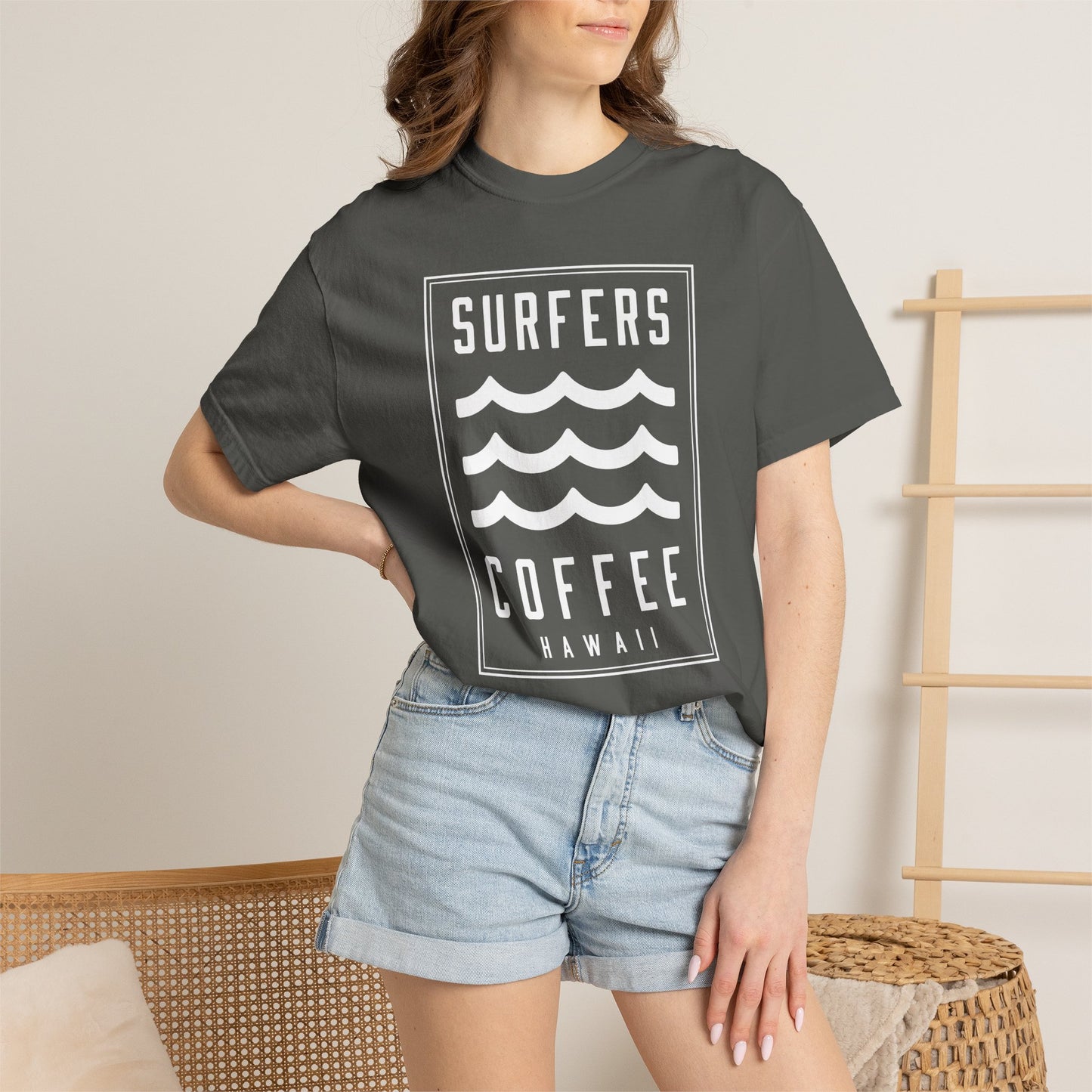 Surfers Coffee Classic Logo T-Shirt