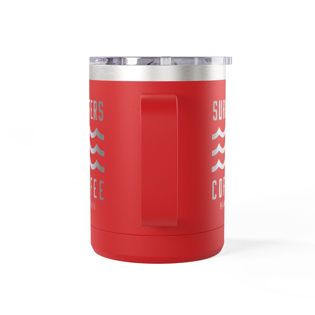 Surfers Coffee Tumbler 15oz — Hawaiian Wave Insulated Travel Mug