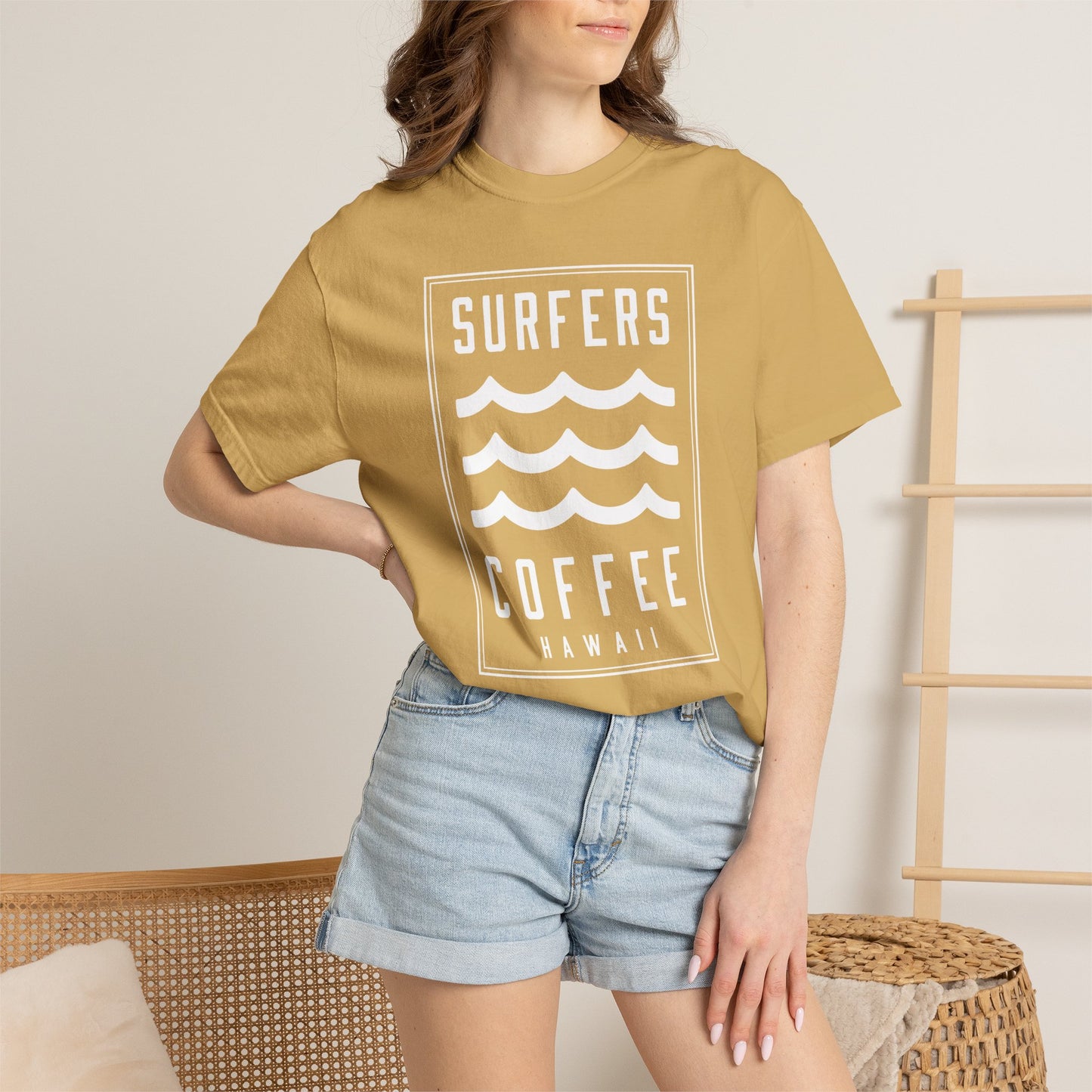 Surfers Coffee Classic Logo T-Shirt