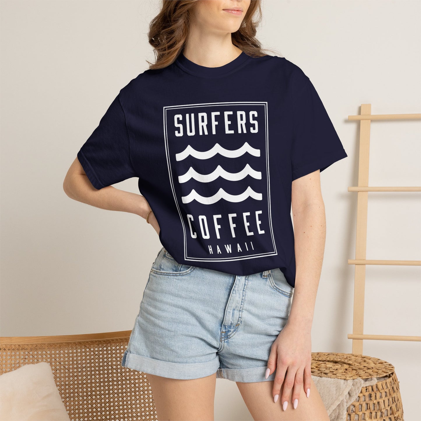 Surfers Coffee Classic Logo T-Shirt