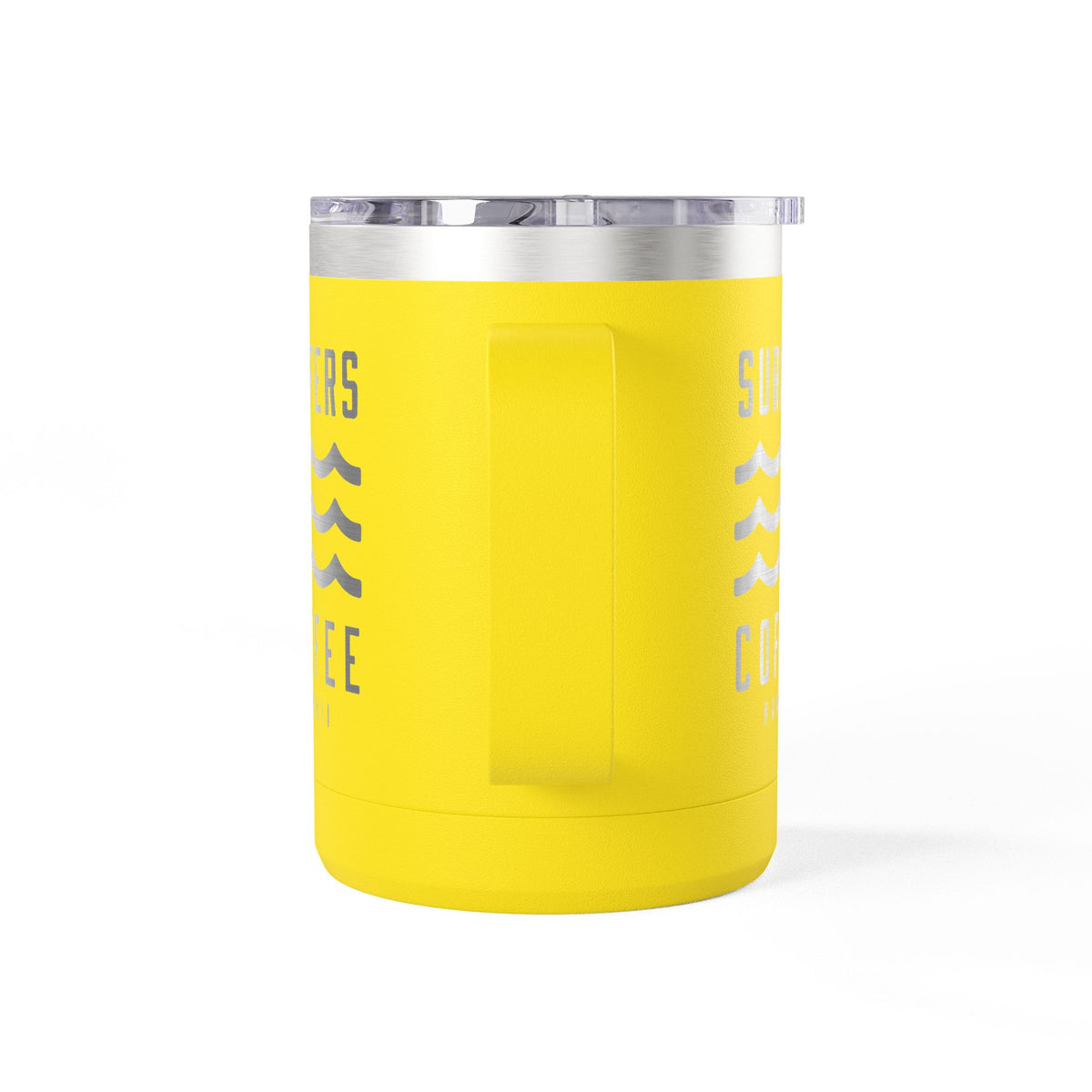Surfers Coffee Tumbler 15oz — Hawaiian Wave Insulated Travel Mug