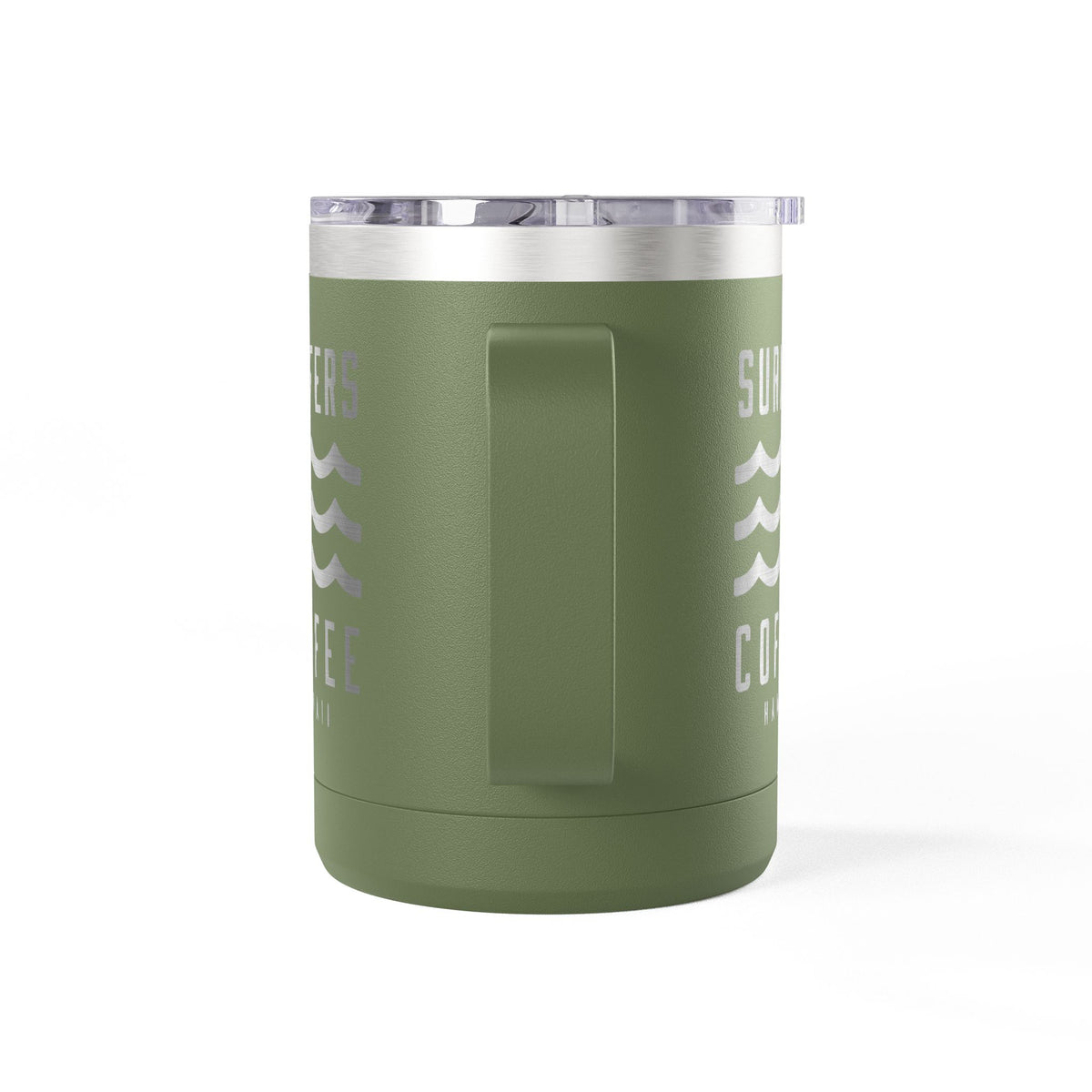 Surfers Coffee Tumbler 15oz — Hawaiian Wave Insulated Travel Mug