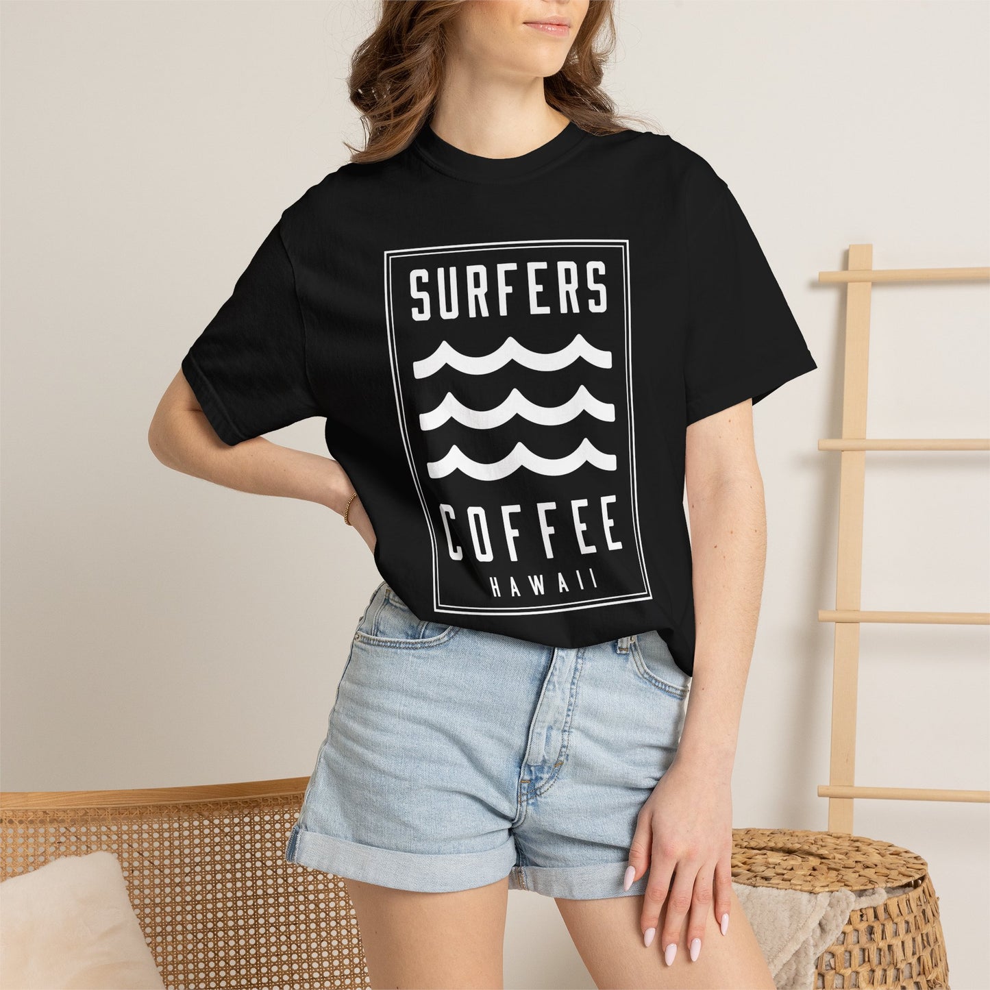 Surfers Coffee Classic Logo T-Shirt