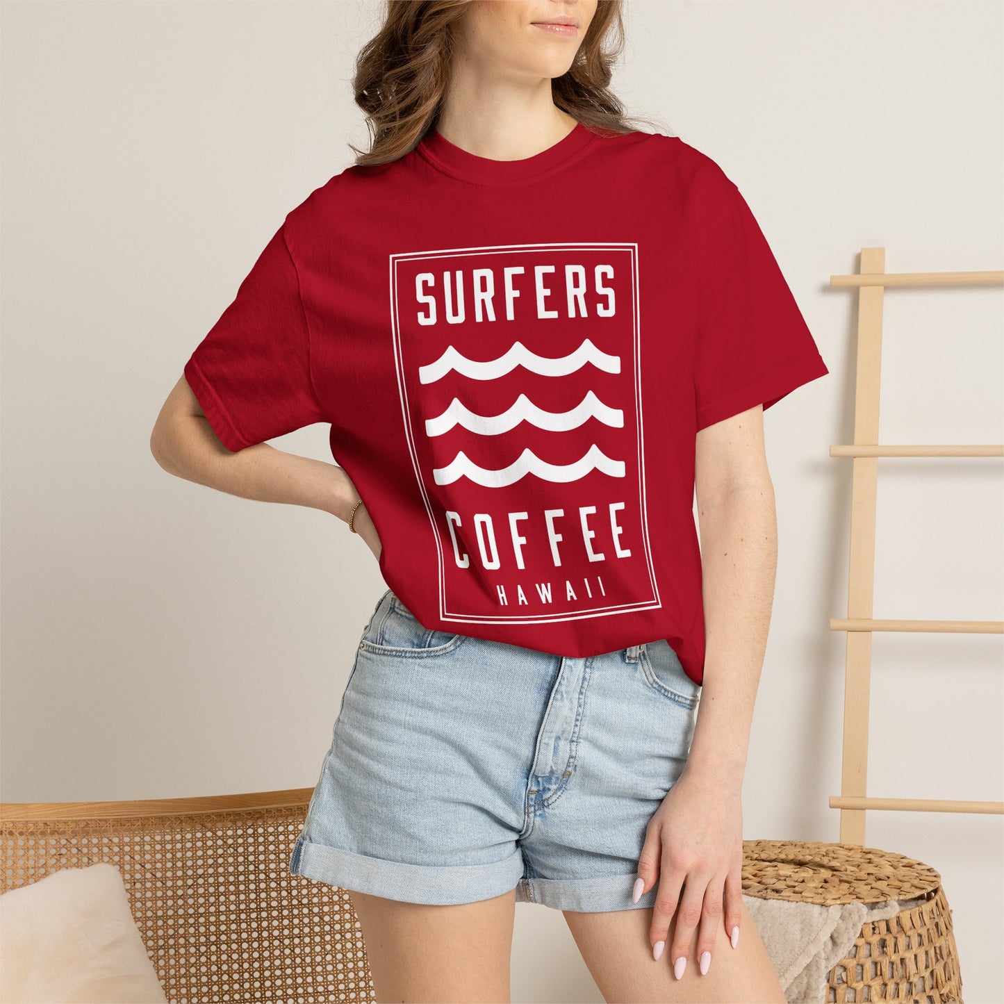 Surfers Coffee Classic Logo T-Shirt