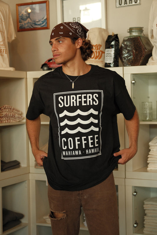 Surfers Coffee T-Shirt