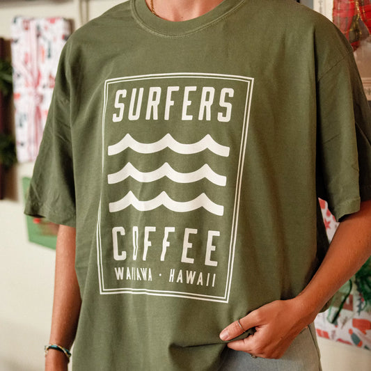 Surfers Coffee T-Shirt